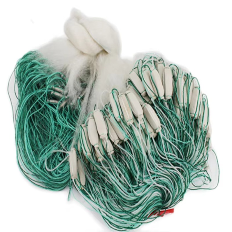 Fishing Net - 3-laags 50m kieuwnet voor visserij, monofilament