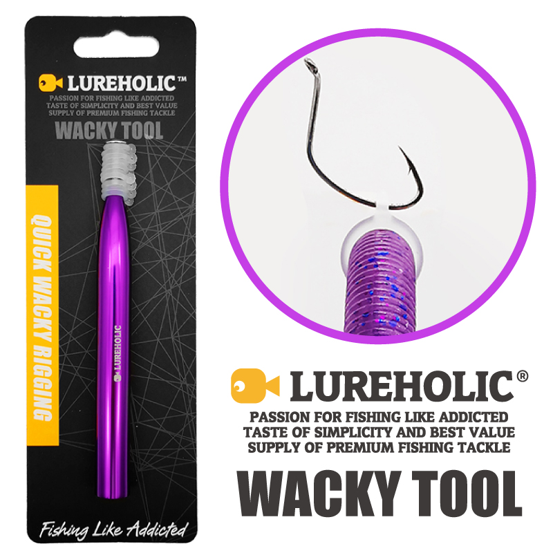 Bass Fishing Lure - LUREHOLIC 8mm 12mm Wacky Tool met