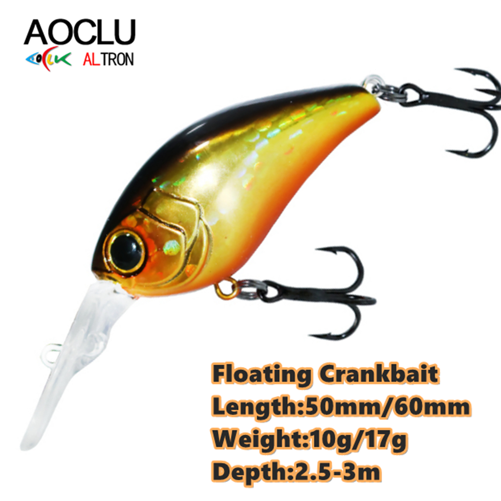Quality Fishing Equipment - Aoclu Drijvende Minnow 50Mm 10G 60Mm