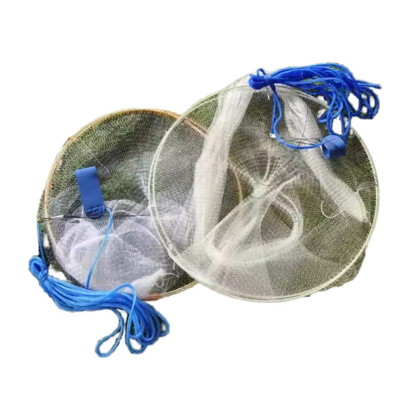 Fishing Net - Sterke nylon draad handgeworpen werpnet, opvouwbaar