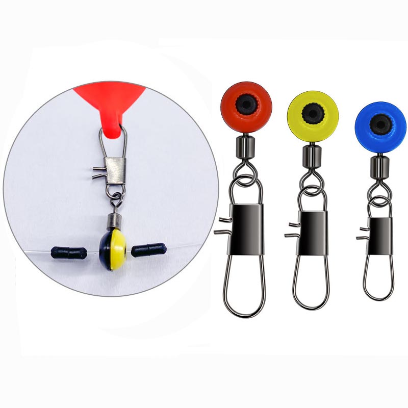 Fishing Swivel Connector - 50 Stks/partij Fishing Float Bobber Stopt