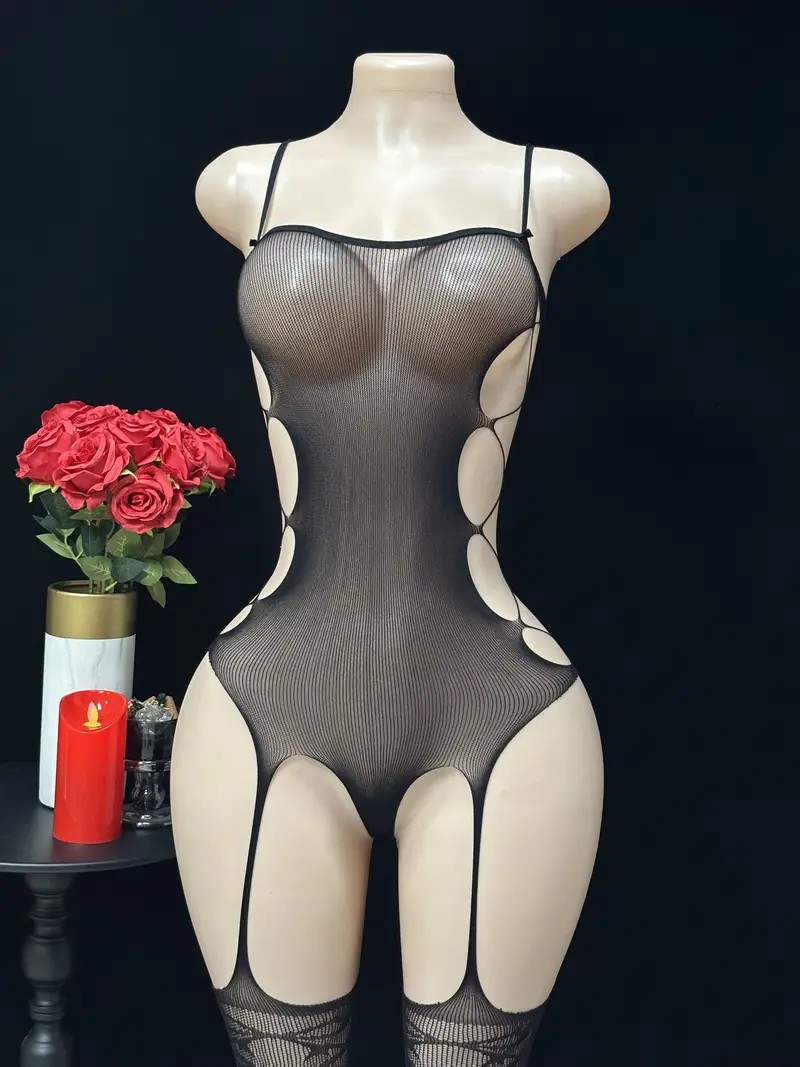 Sexy kousenjumpsuit met visnet - Fishing Net recensie en prijs