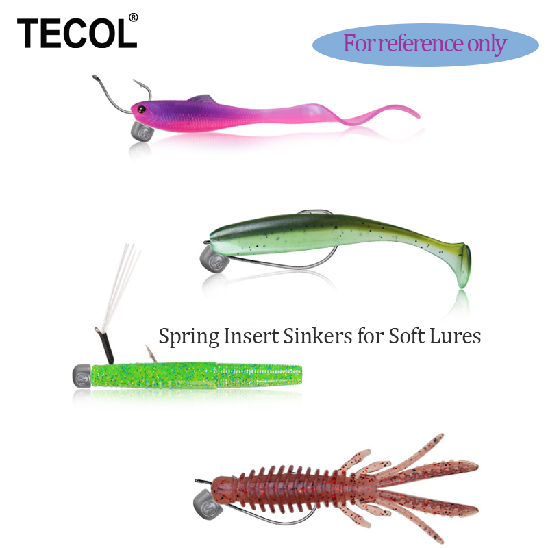 TECOL 1G 1.75G 2.7G 3.5G Spira - Bass Fishing Lure recensie en prijs