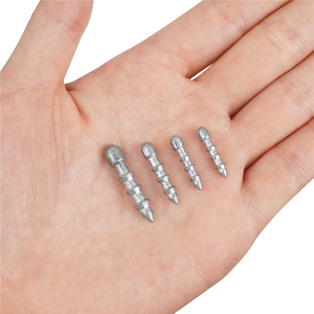 60 Stuks Nagelgewichten Wormvi - Bass Fishing Lure recensie en prijs