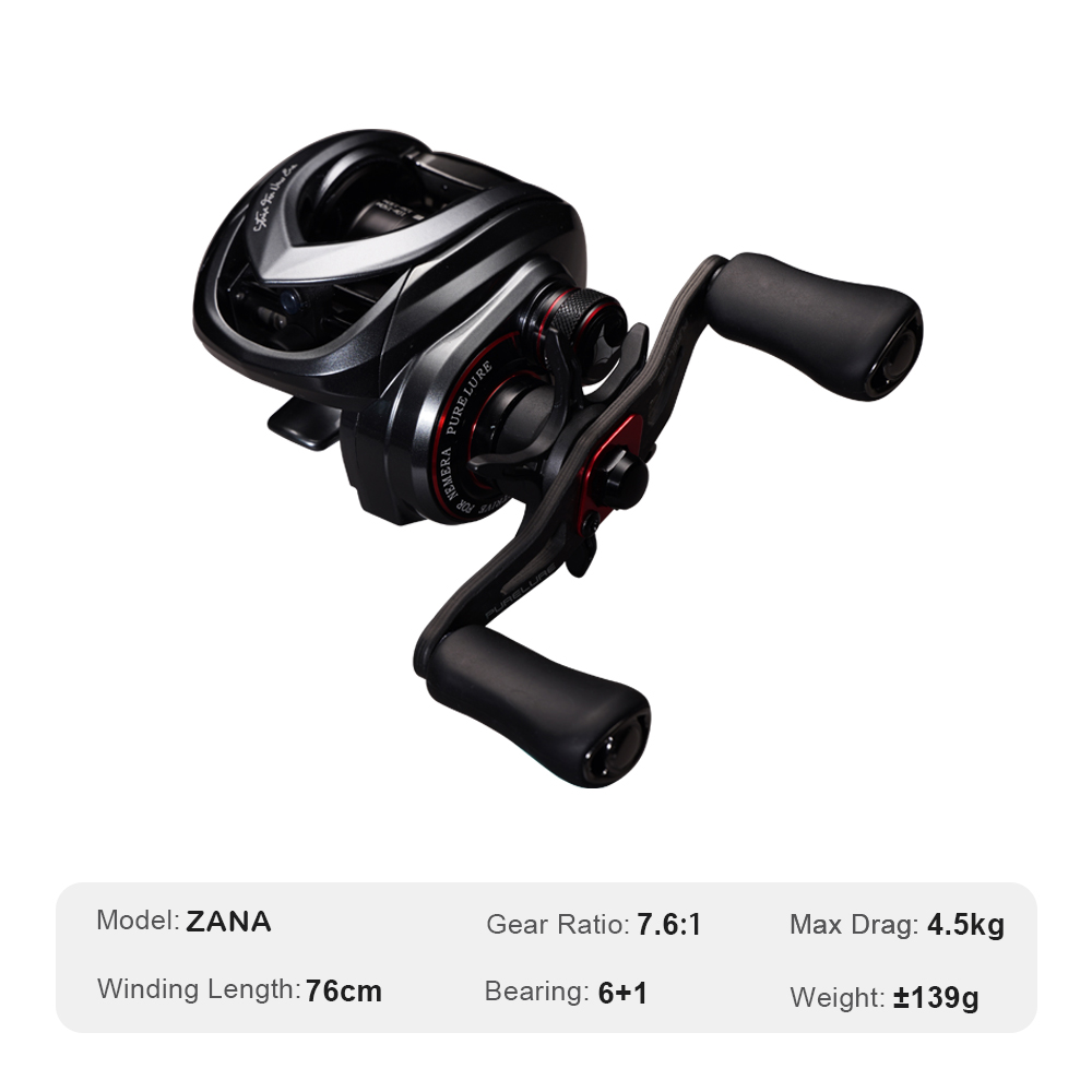 PURELURE ZANA 139g aluminium f - Abu Garcia Reel Max recensie en prijs