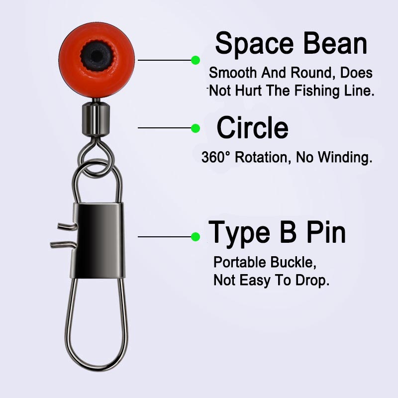 50 Stks/partij Fishing Float B - Fishing Swivel Connector recensie en prijs